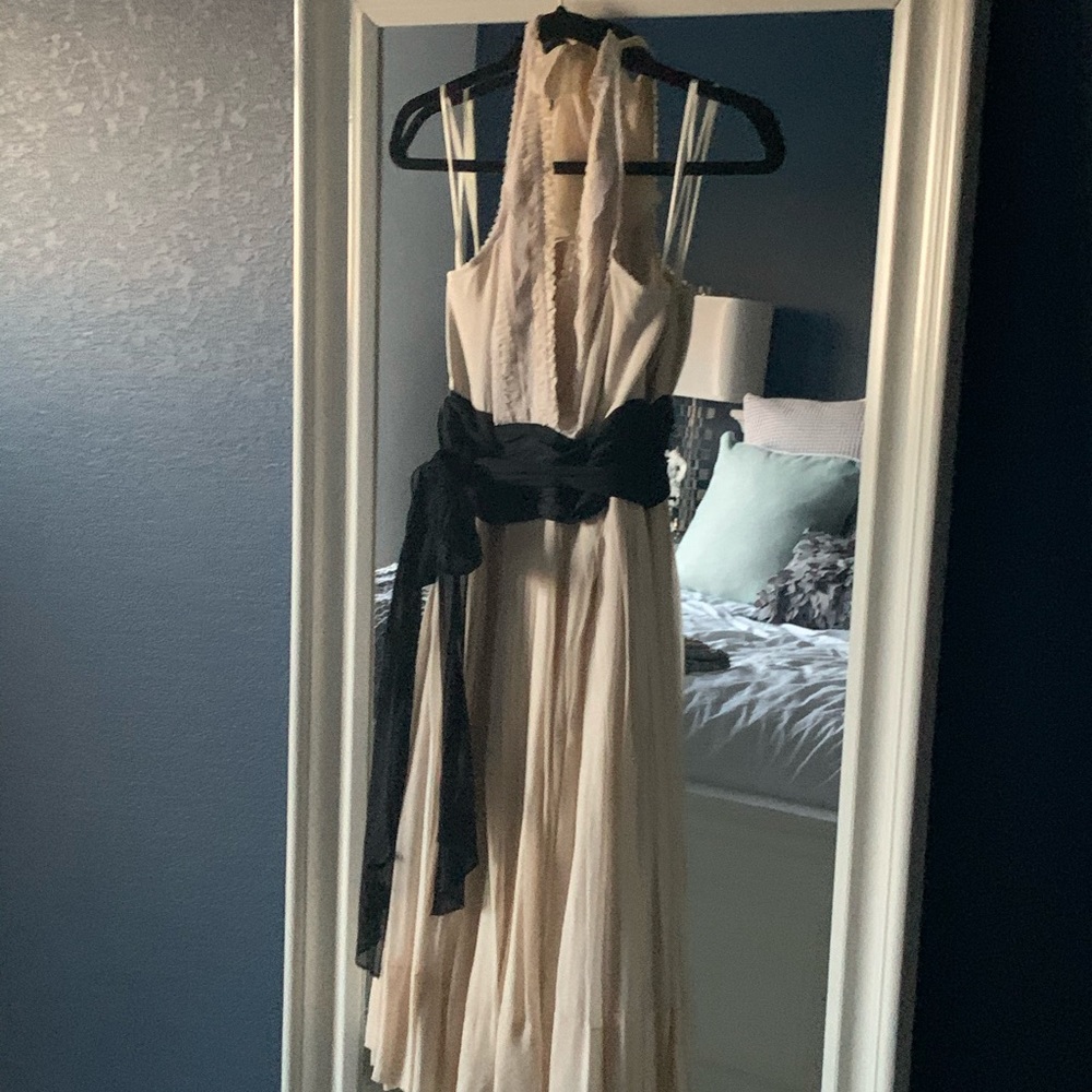 BCBG off White lace dress